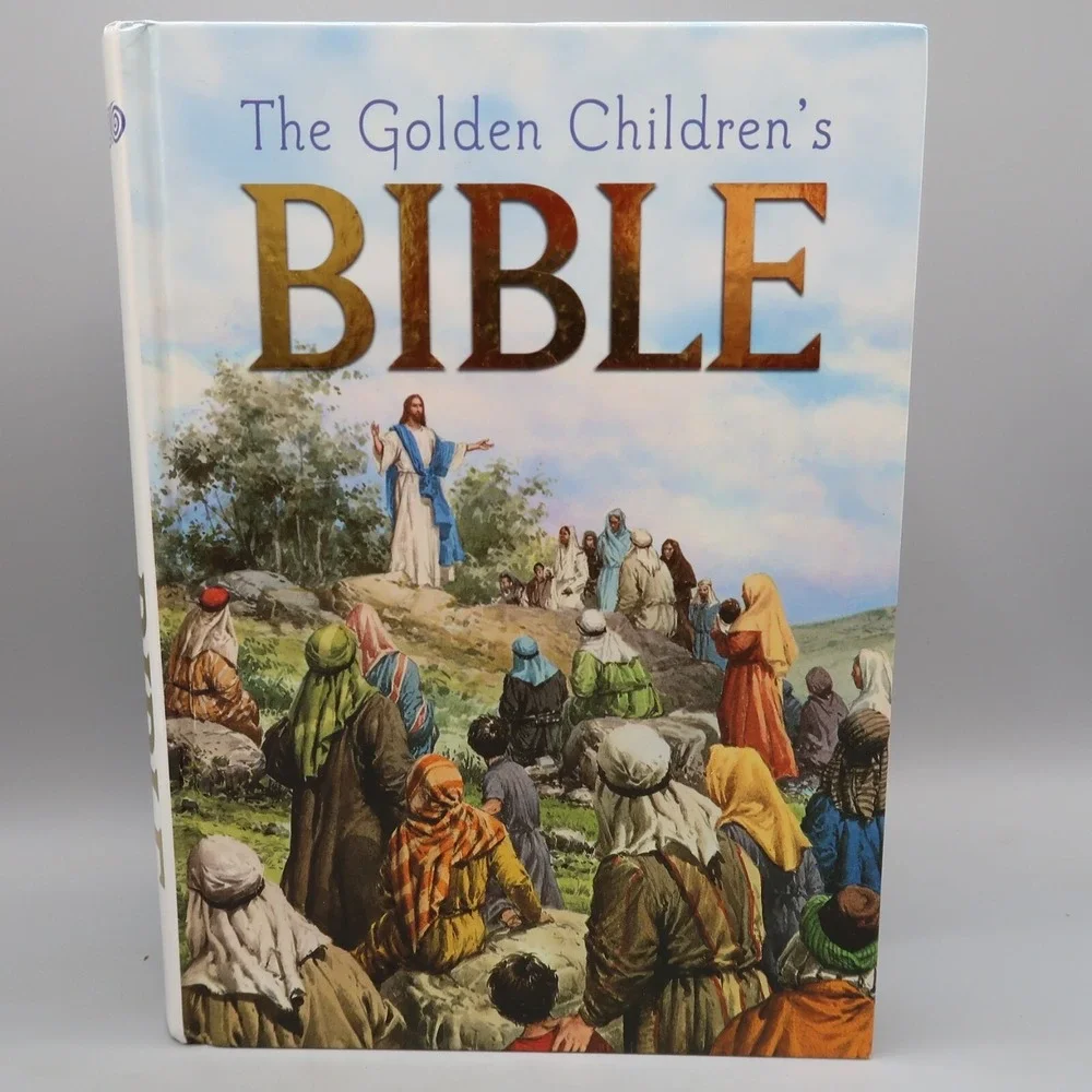The Children's Bible by Golden Books Hardcover & The Beginner's Bible Stories lo